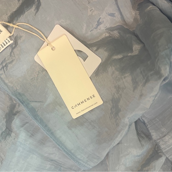 Elegant Ice Blue Maxi Skirt - Picture 9 of 12